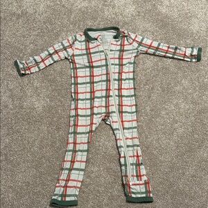 Plaid Kids One Piece Pajama KYTE baby